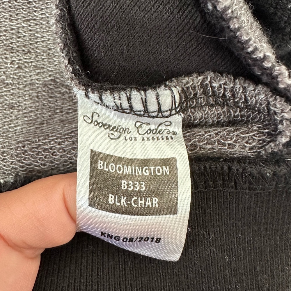 Sovergein Code Toddler Black and Gray Varsity Jacket - 12M - Picture 6 of 6